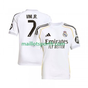 Maillot de Foot Real Madrid Vinicius Junior 7 Domicile 2025/26
